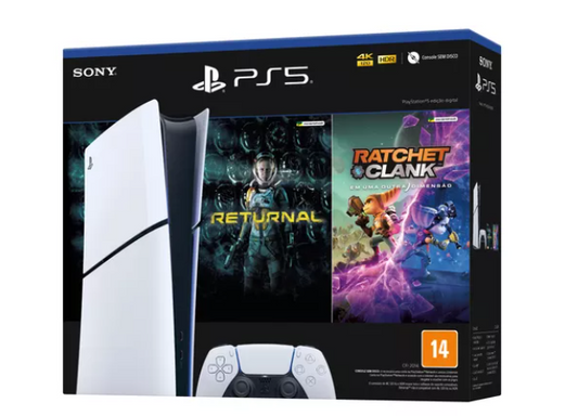 Console Playstation 5 Slim Digital Bundle Returnal + Ratchet & Clankçççç